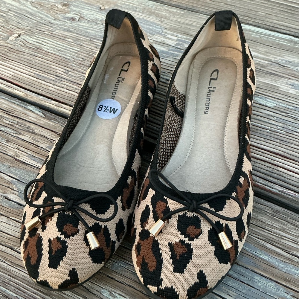 Laundry By Shelli Segal Animal Print Flats